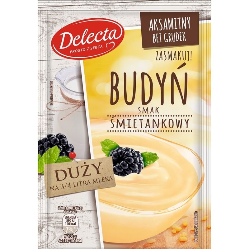 Delecta BUDYŃ SMAK ŚMIETANKOWY 64G 19484