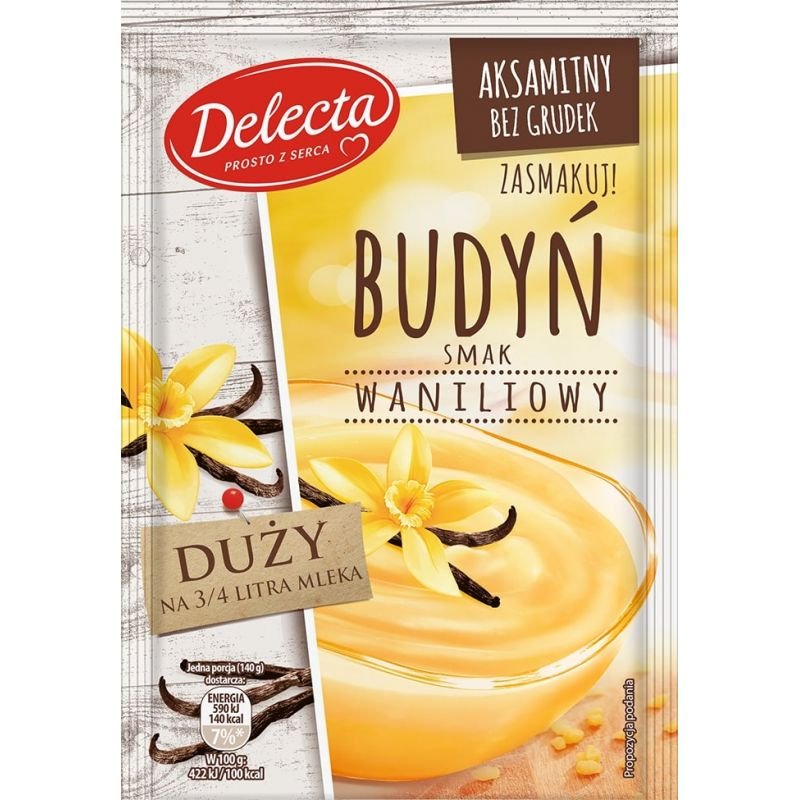 Delecta BUDYŃ SMAK WANILIOWY 64 G 19483