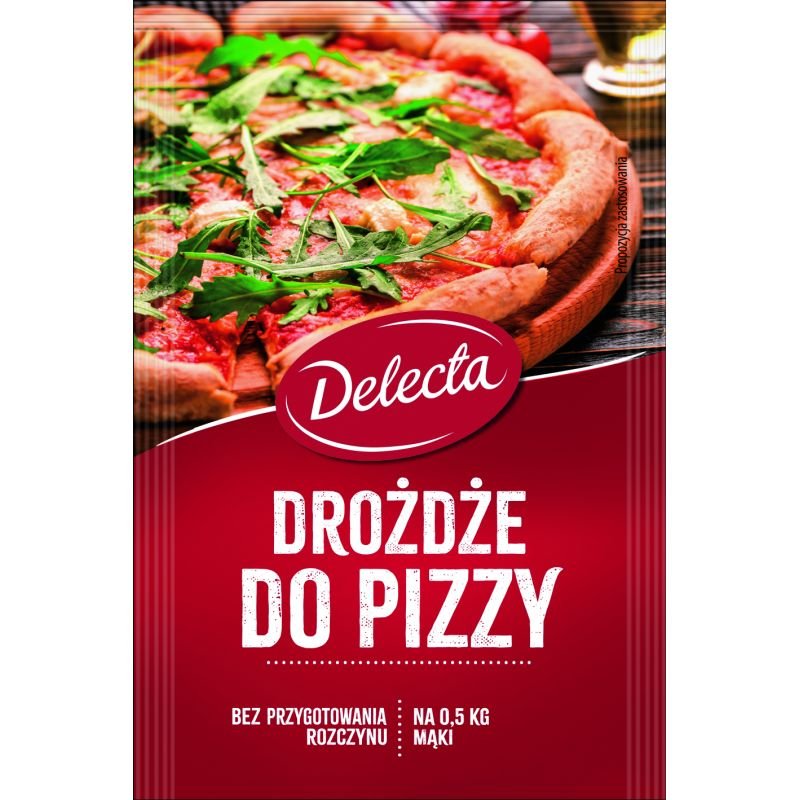 Delecta Drożdże do pizzy 8 g