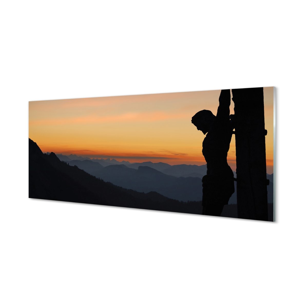 Panel ochronny do kuchni Ukrzyżowany Jezus 125x50 cm