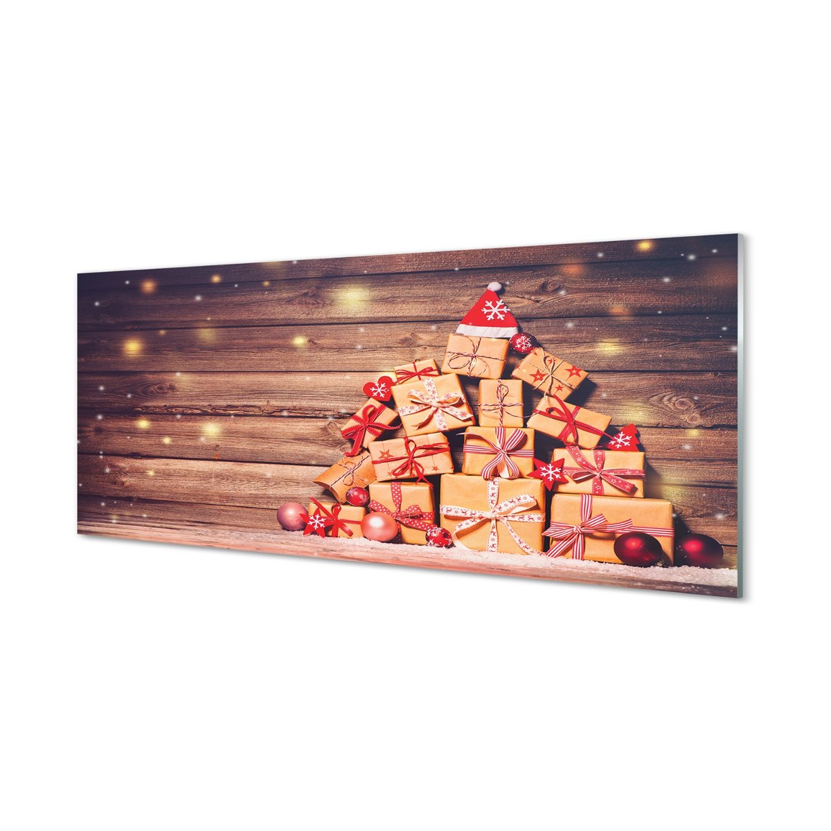 Lacobel ochronny do kuchni Prezenty deski 125x50 cm