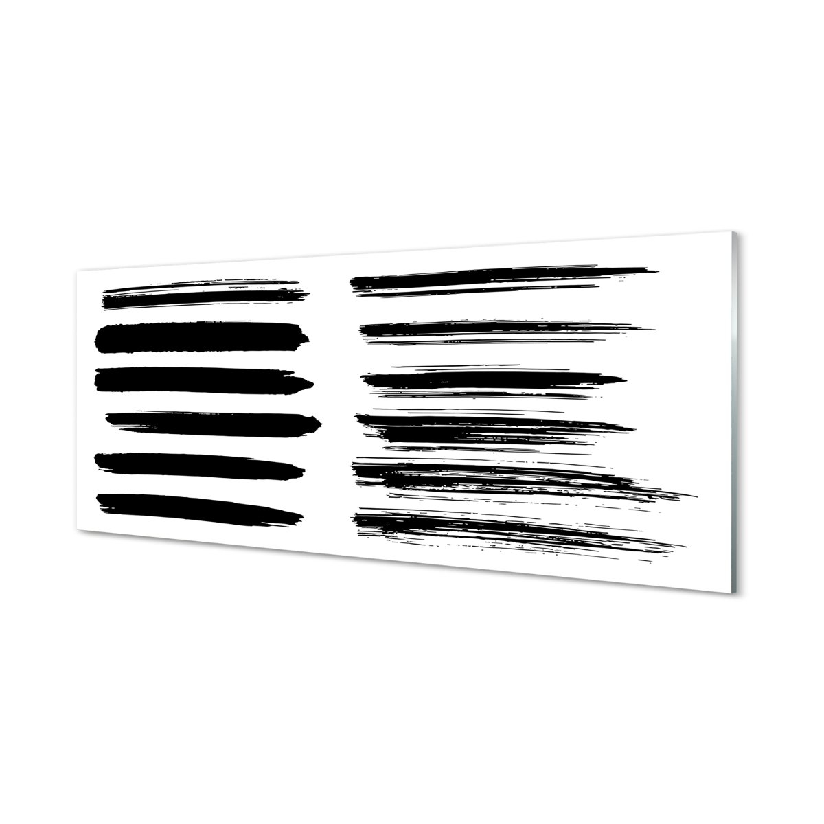 Panel szkło do kuchni Pociągnięcia pędzlem 125x50 cm