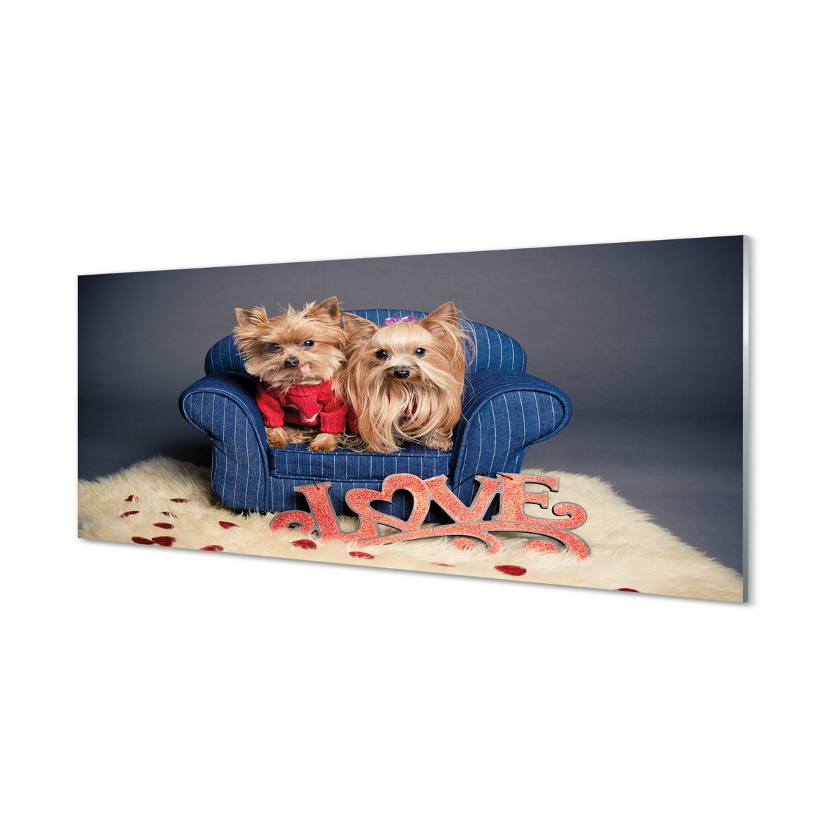 Panel dekoracyjny szkło hartowane Yorki 125x50 cm