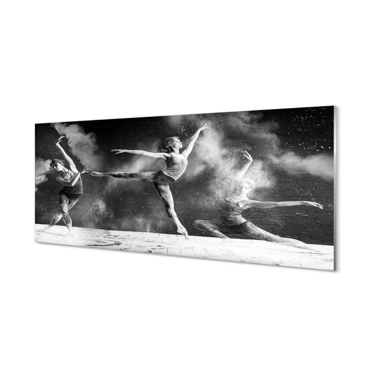 Panel dekoracyjny Kobiety baletnice dym 125x50 cm