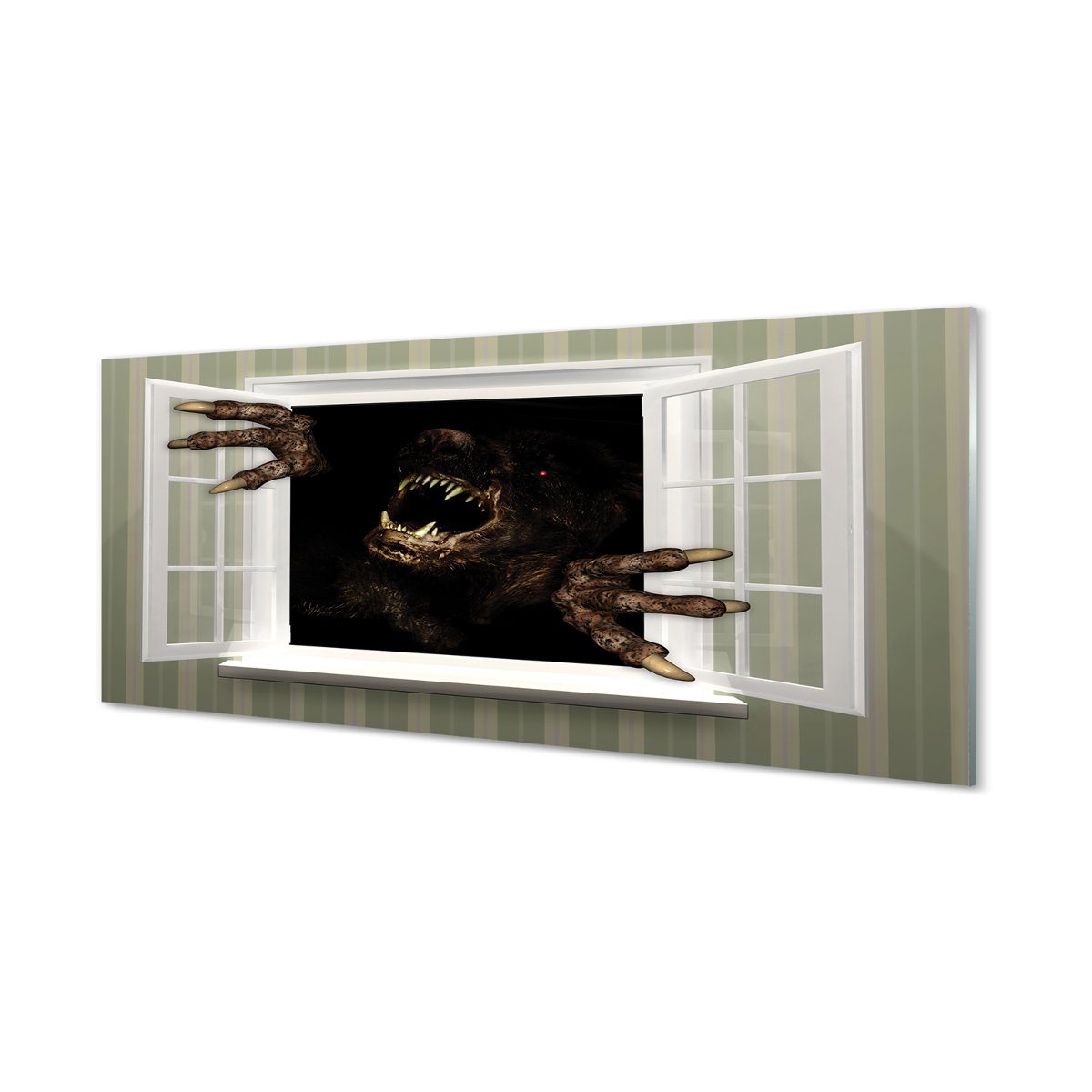 Lacobel pod szafkę Okno straszna postać 125x50 cm
