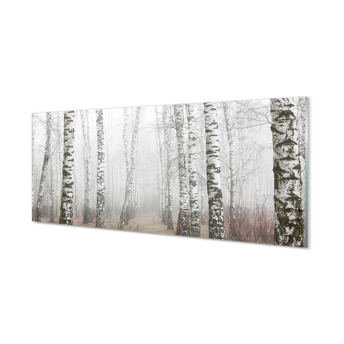 Ochronny panel do kuchni + klejMgła brzozy 125x50 cm