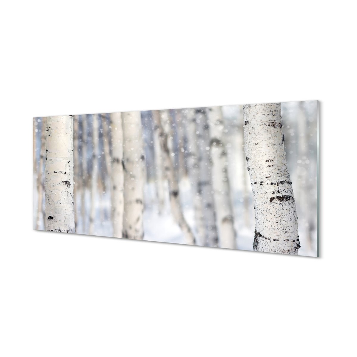Panel ochronny do kuchni Drzewa zima śnieg 125x50 cm