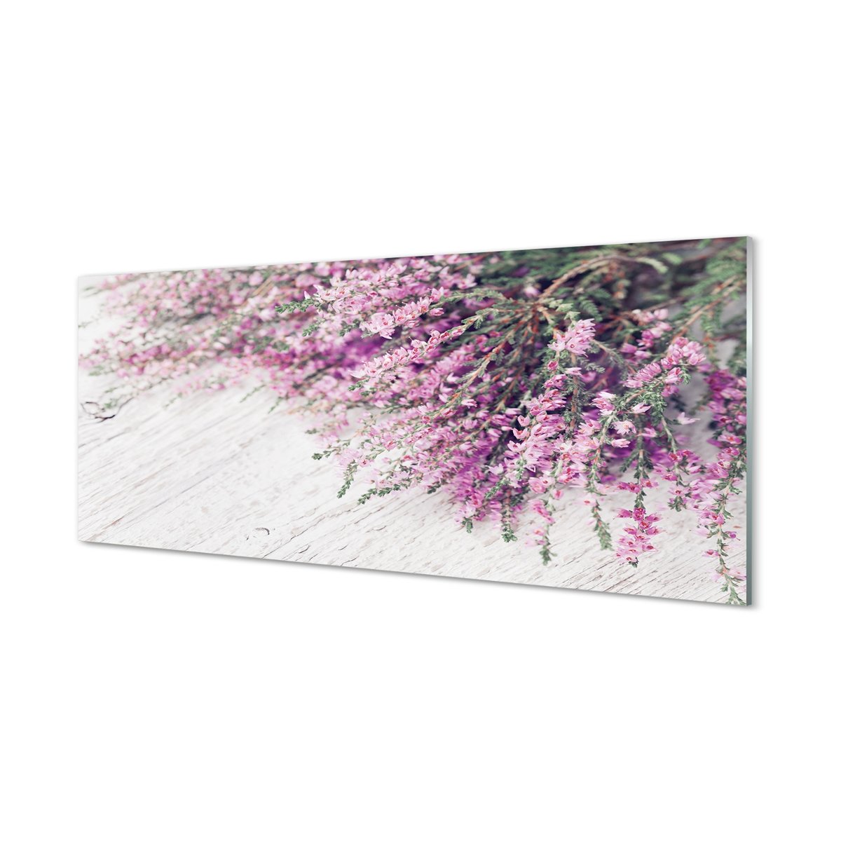 Ochronny panel kuchenny + klej Kwiaty deski 125x50 cm