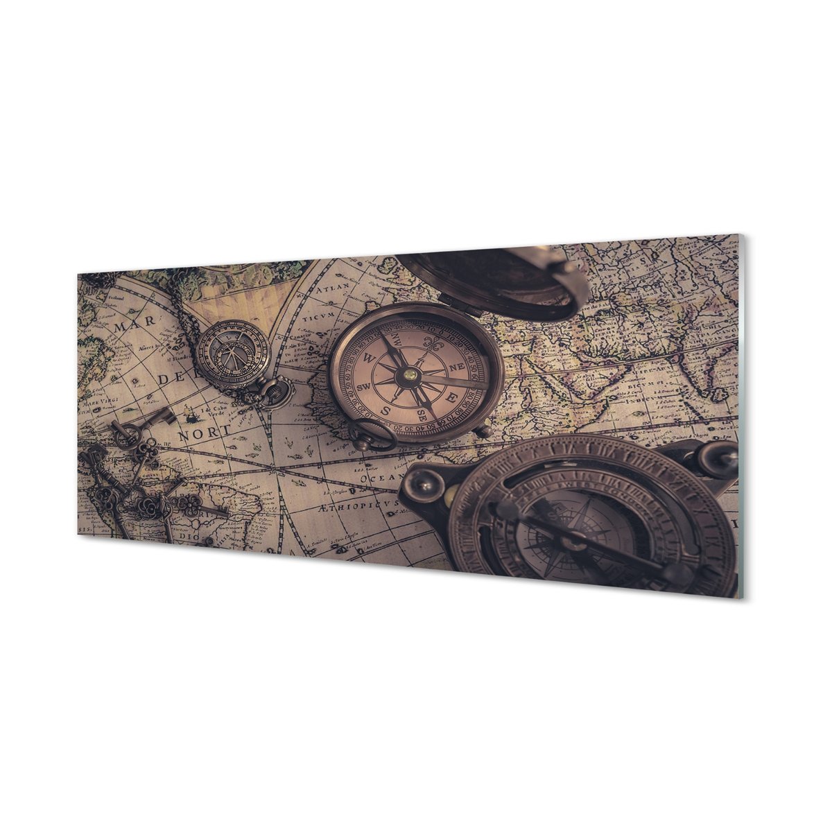 Ochronny panel do kuchni + klejKompas mapa 125x50 cm