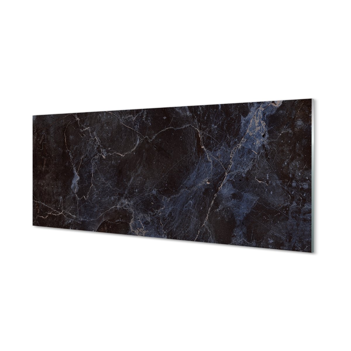 Panel szklany dekor Kamień marmur ściana 125x50 cm