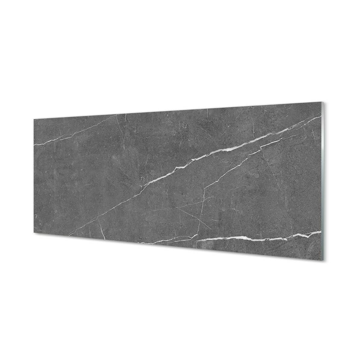 Kuchenny panel szklany Kamień marmur ściana 125x50 cm