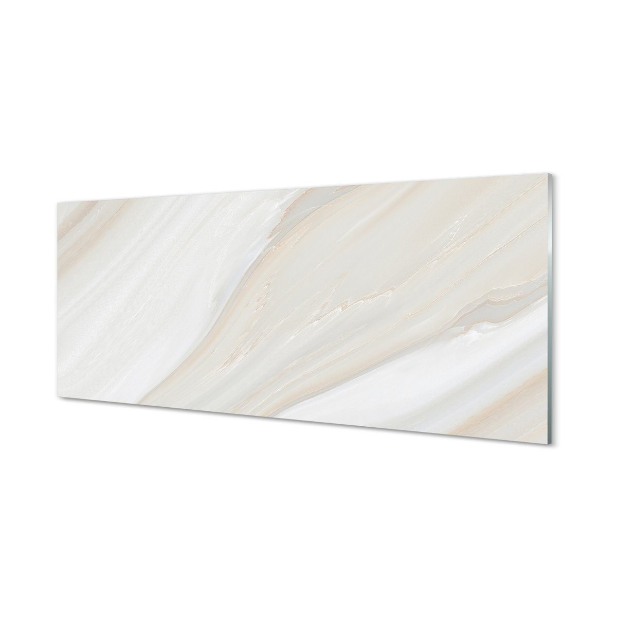Panel szklany + klej Kamień marmur ściana 125x50 cm