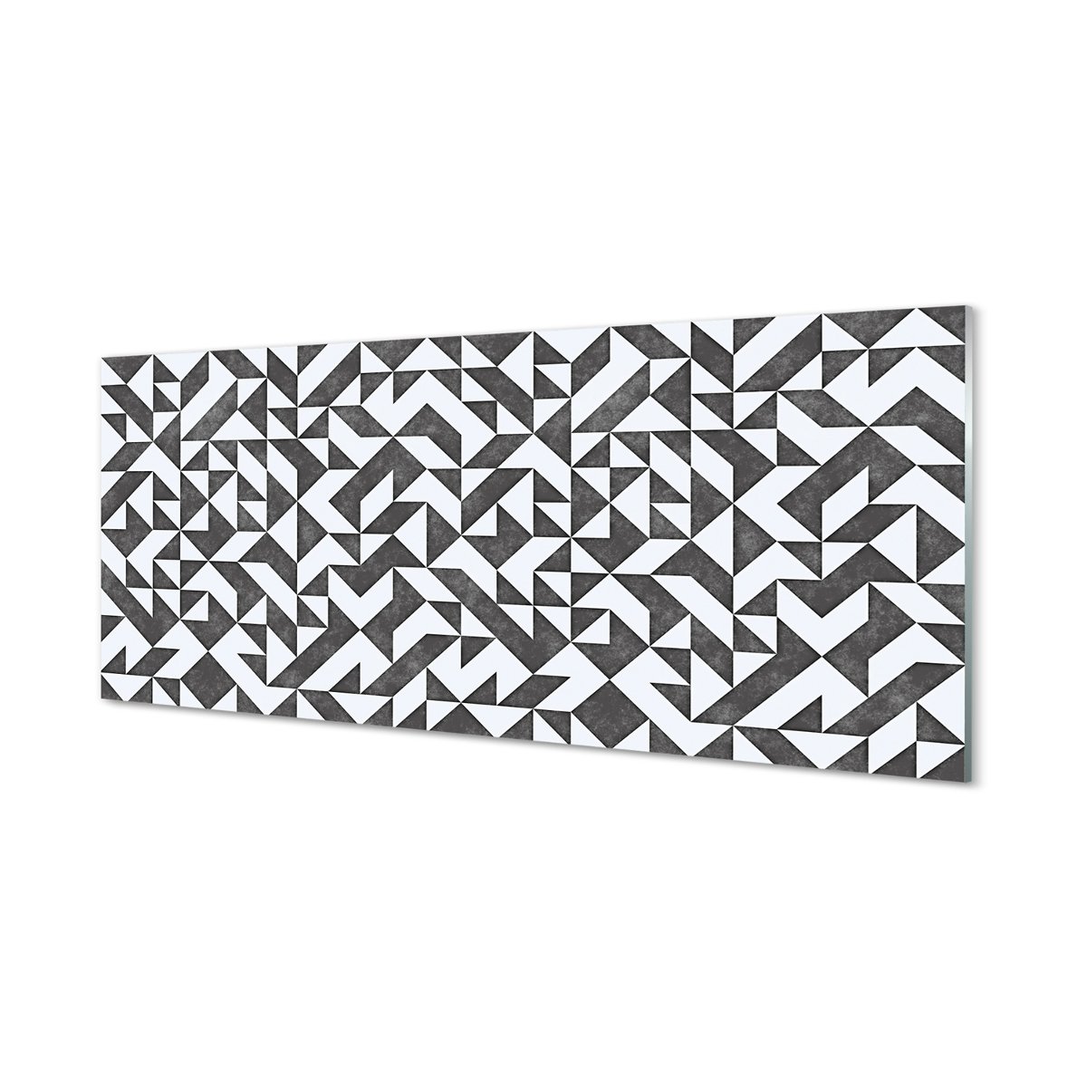 Panel szklany hartowany do kuchni Wielokąty 125x50 cm