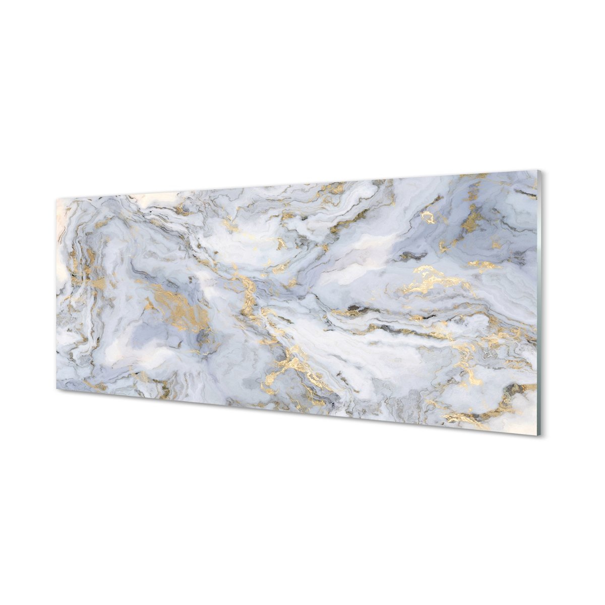 Kuchenny panel szklany Kamień marmur ściana 125x50 cm