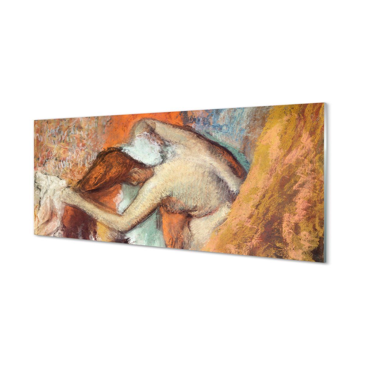 Kuchenny panel szklany Sztuka szkic kobieta 125x50 cm