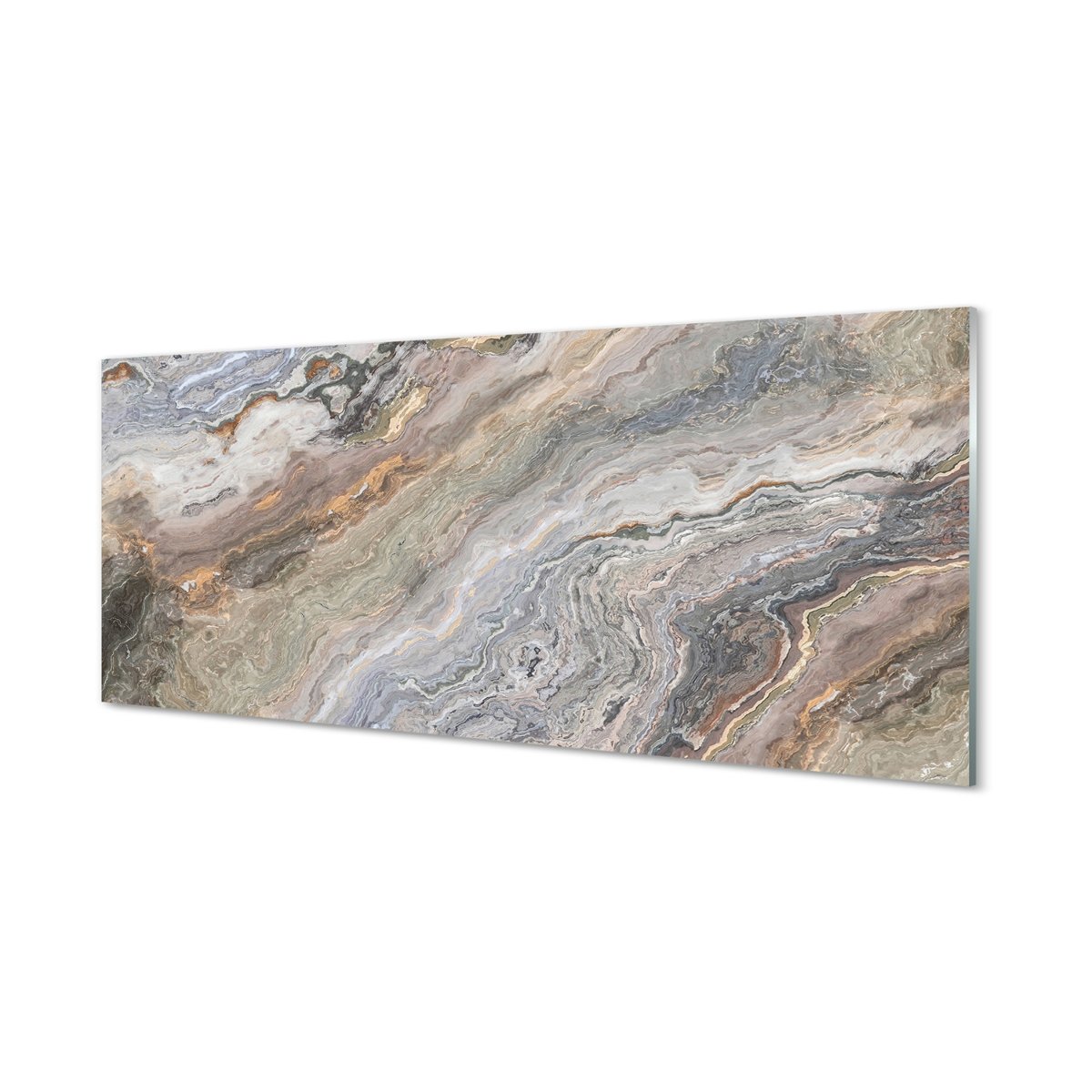 Panel lacobel + klej Kamień struktura onyx 125x50 cm