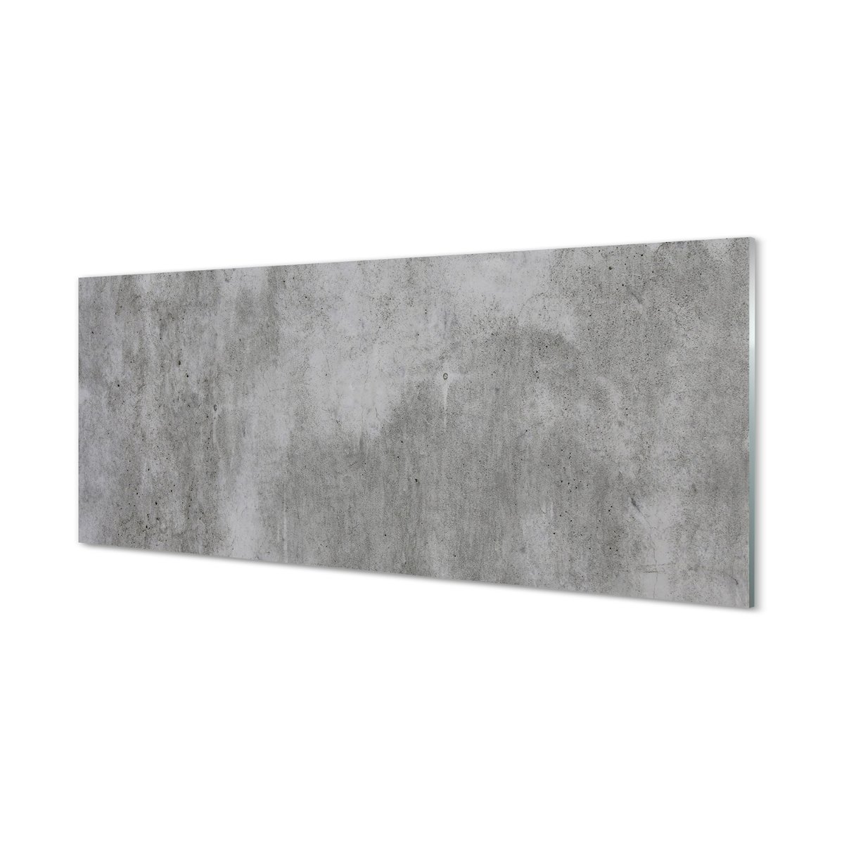 Panel szklany + klej Kamień beton ściana 125x50 cm