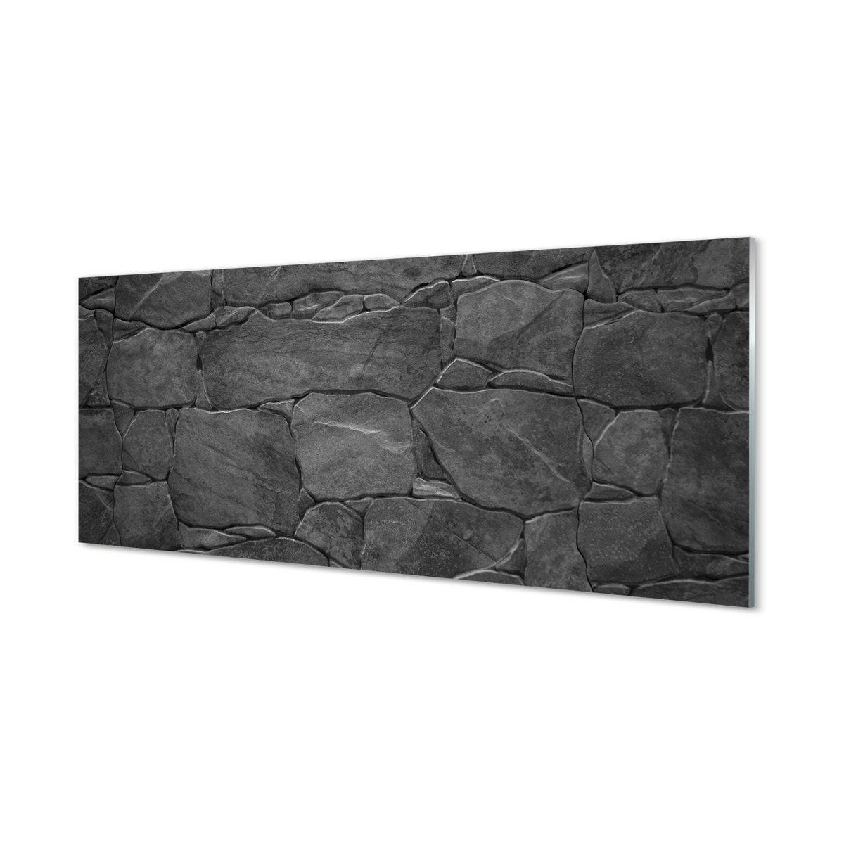 Panel ochronny do kuchni Kamień ściana mur 125x50 cm