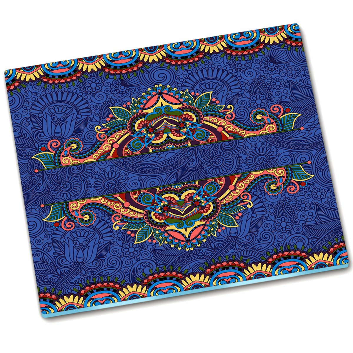 Osłona kuchenna deska szklana Ornament - 60x52 cm