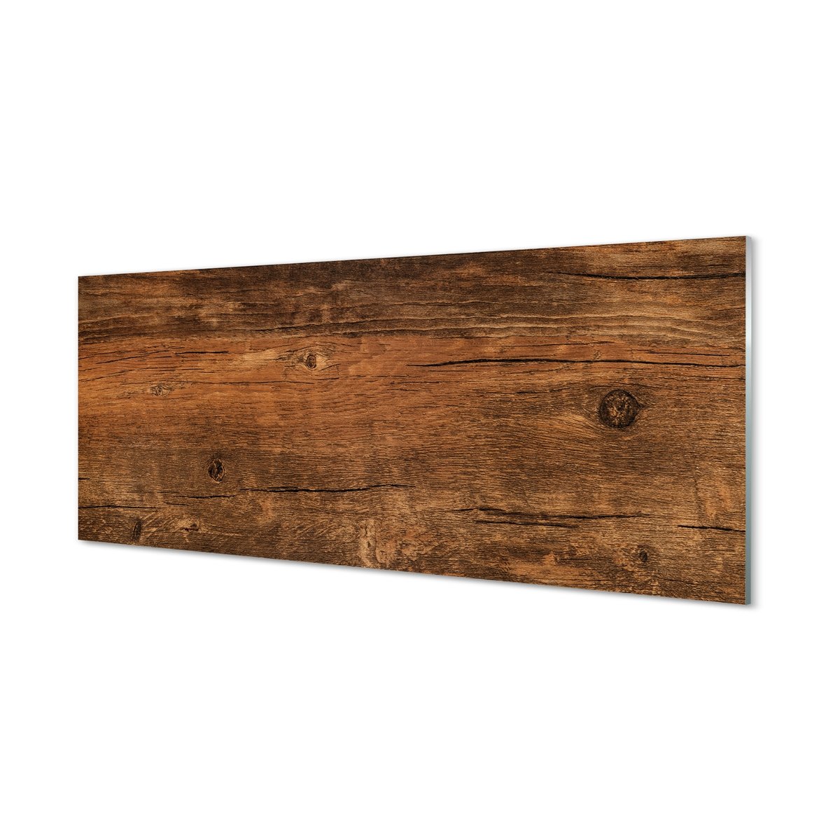 Panel szkło hartowane Drewno słoje sęki 125x50 cm
