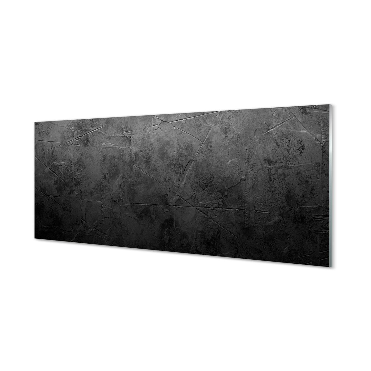 Lacobel dekoracyjny Kamień beton struktura 125x50 cm