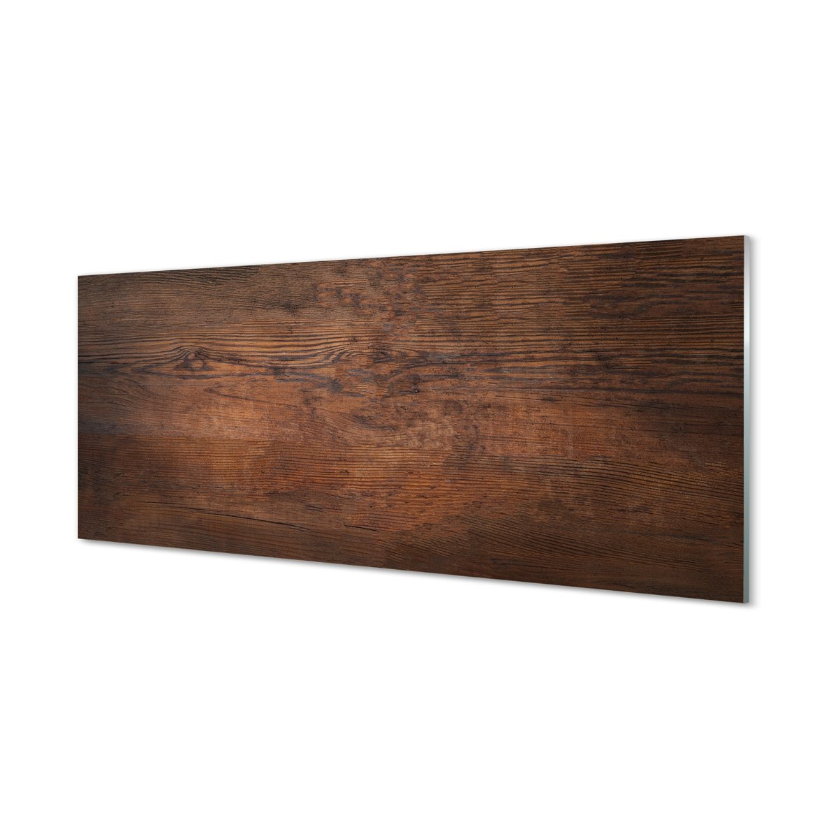 Szklany panel kuchenny Drewno słoje sęki 125x50 cm