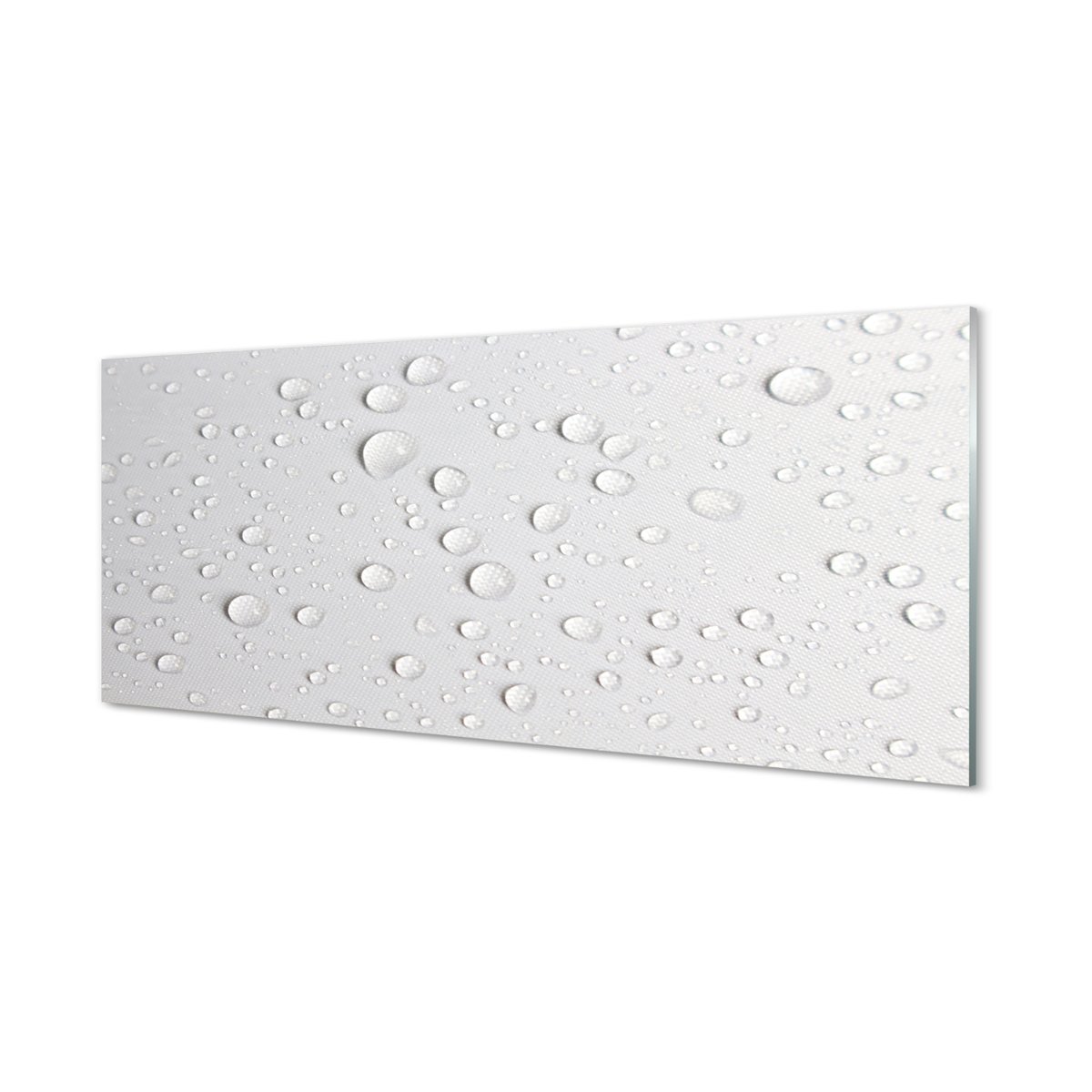 Panel kuchenny + klej Krople woda makro 125x50 cm