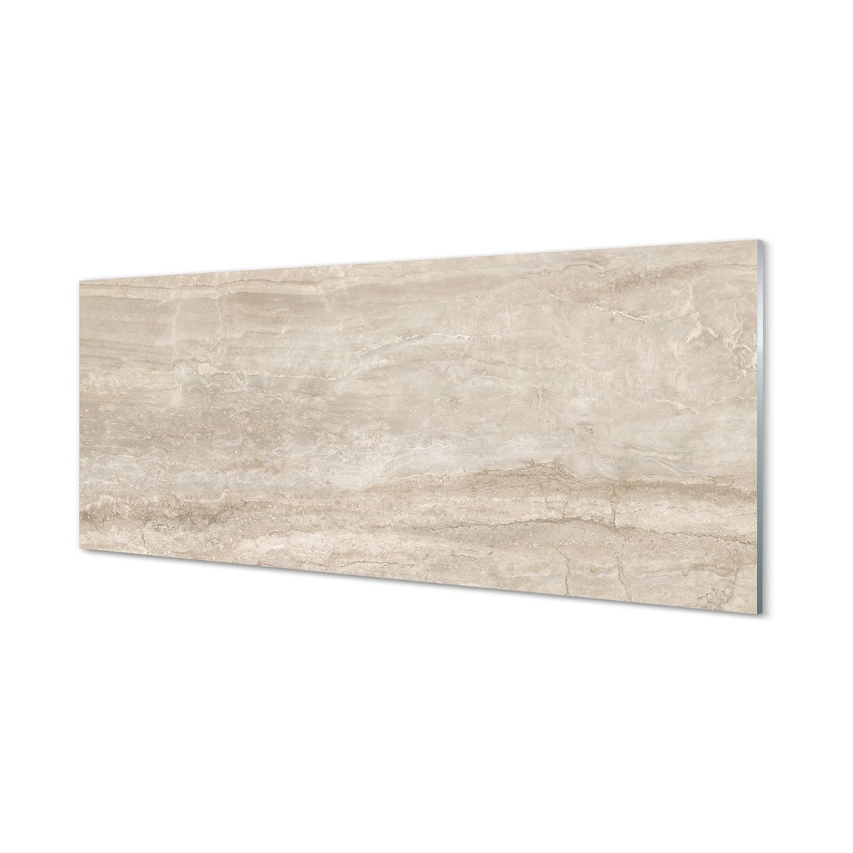 Panel szkło hartowane Kamień beton marmur 125x50 cm