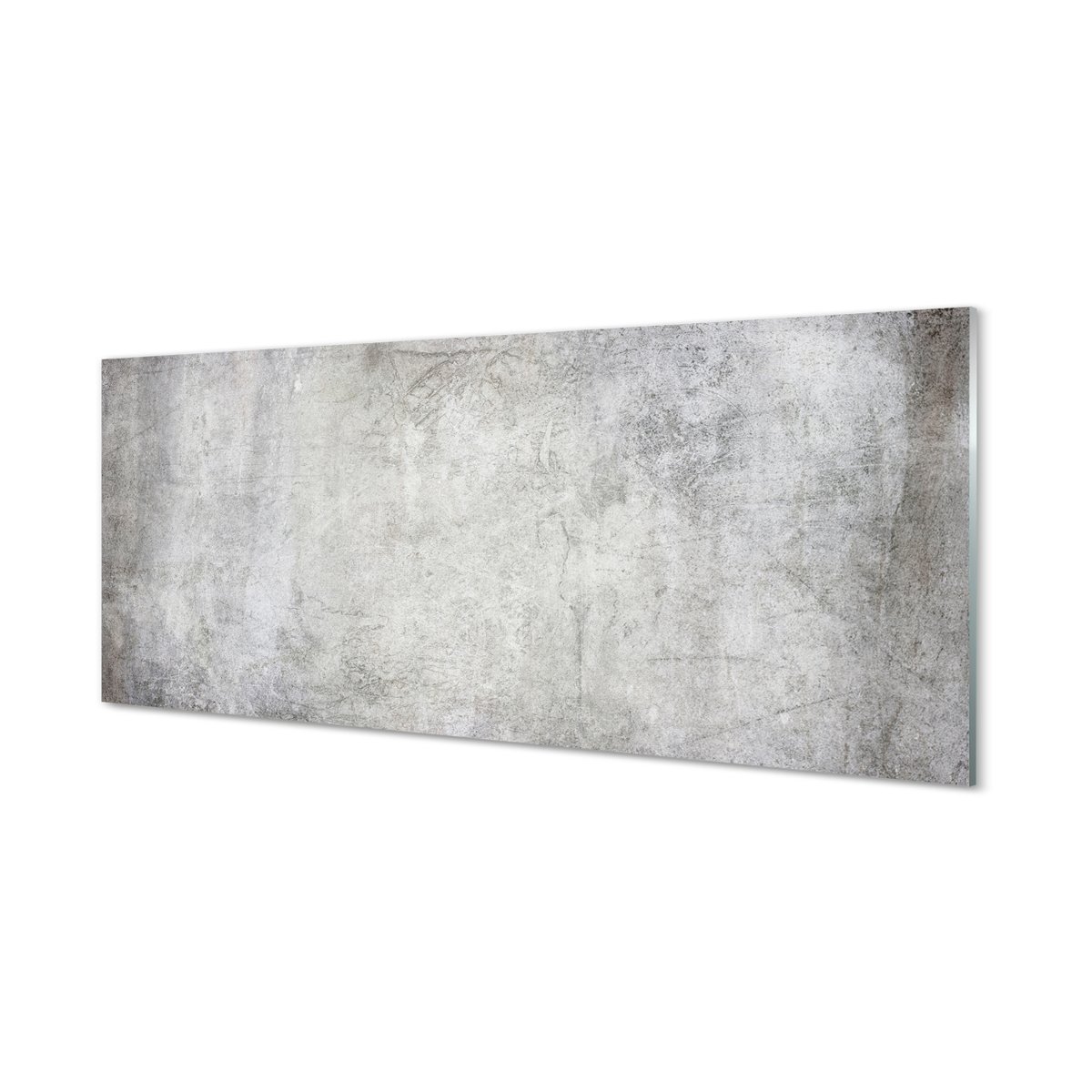 Szklany panel do kuchni Kamień beton marmur 125x50 cm