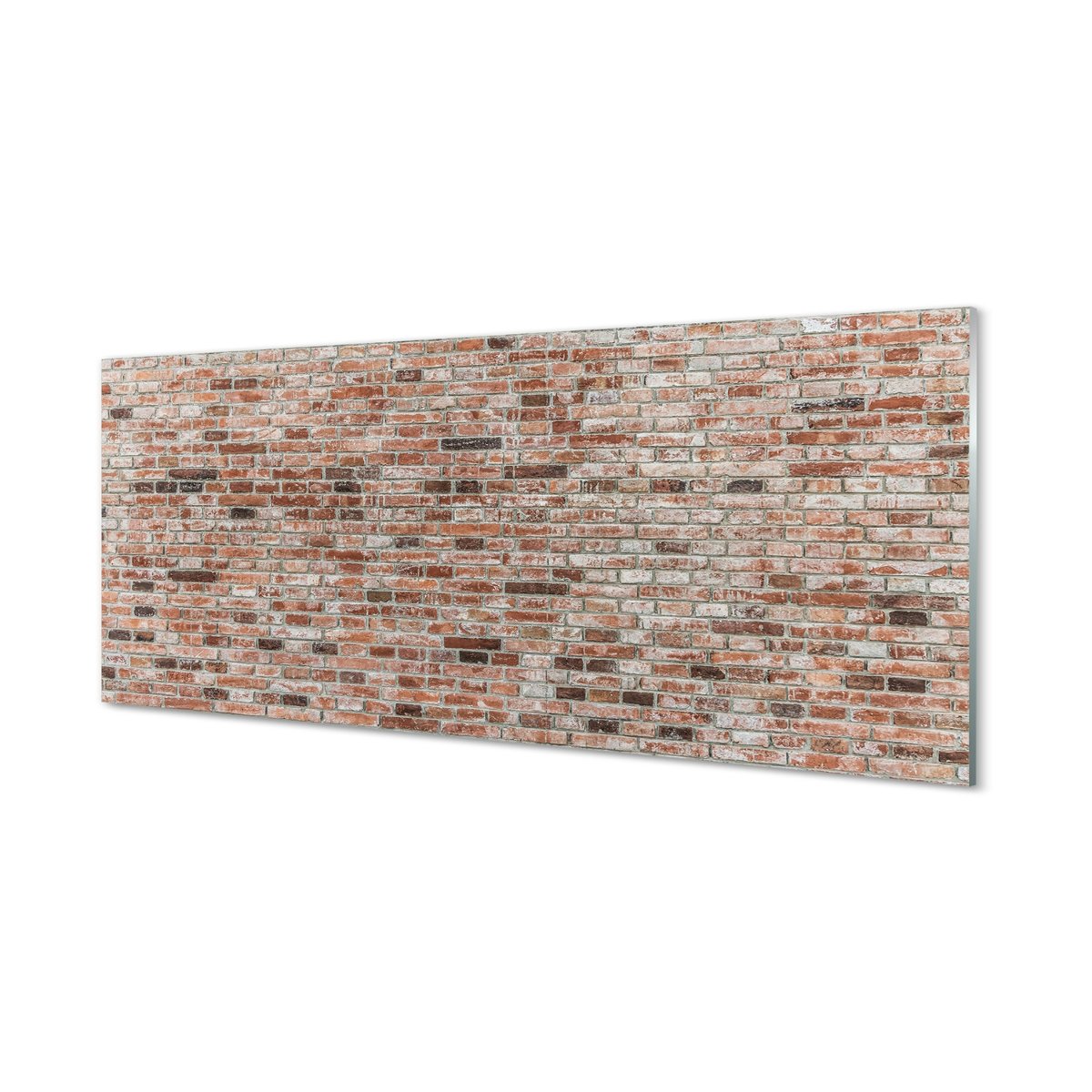Panel kuchenny ochrona Cegła mur vintage 125x50 cm