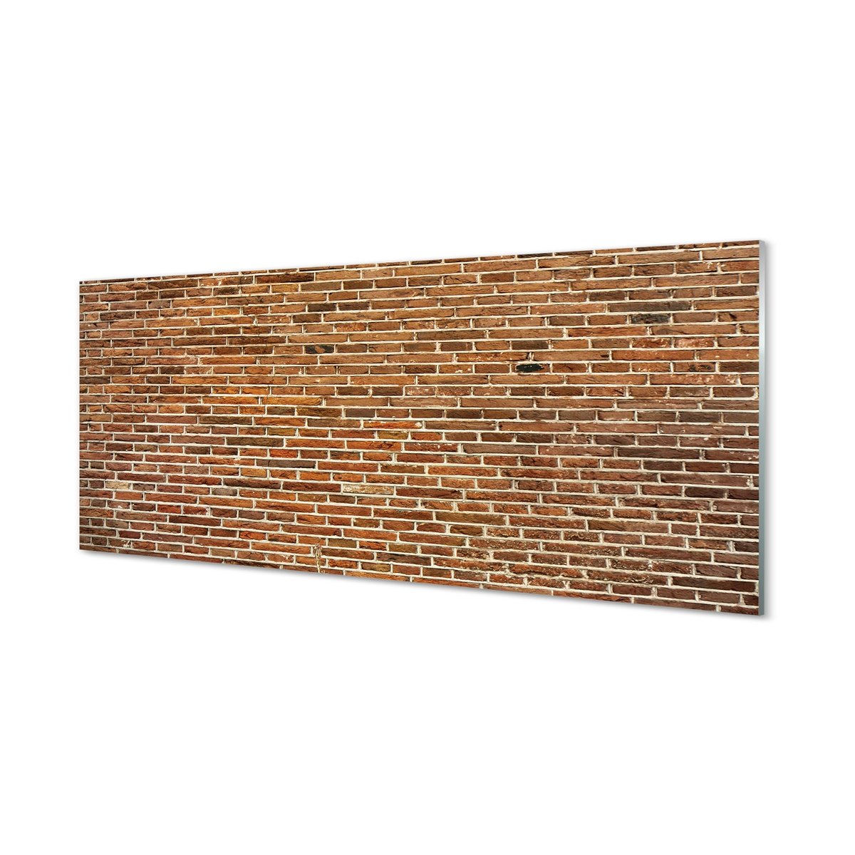 Lacobel kuchenny + klej Cegła mur vintage 125x50 cm