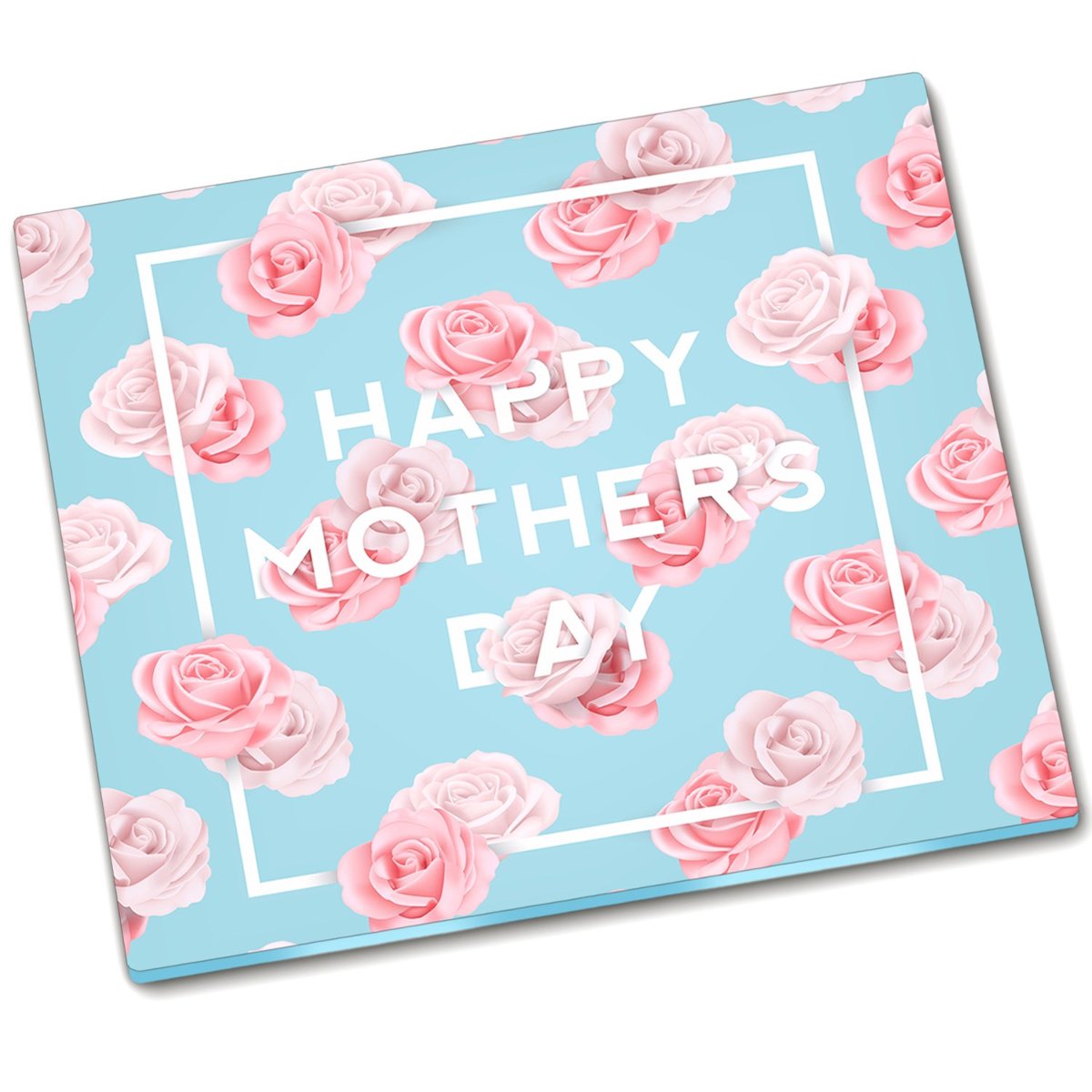 Osłona kuchenna deska szklana Dzień Matki - 60x52 cm