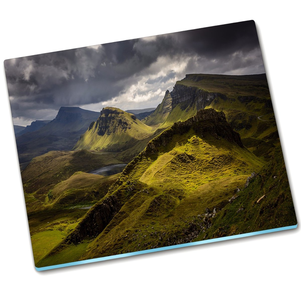 Deska do krojenia szkło Quiraing Szkocja - 60x52 cm