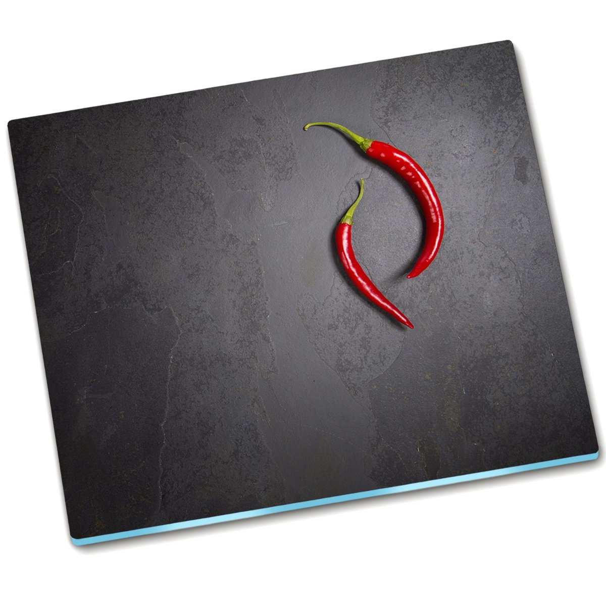 Deska do krojenia szkło Papryka chili - 60x52 cm