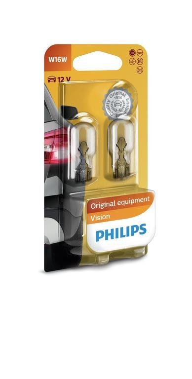 Philips W16W 12V 16W W2,1x9,5d