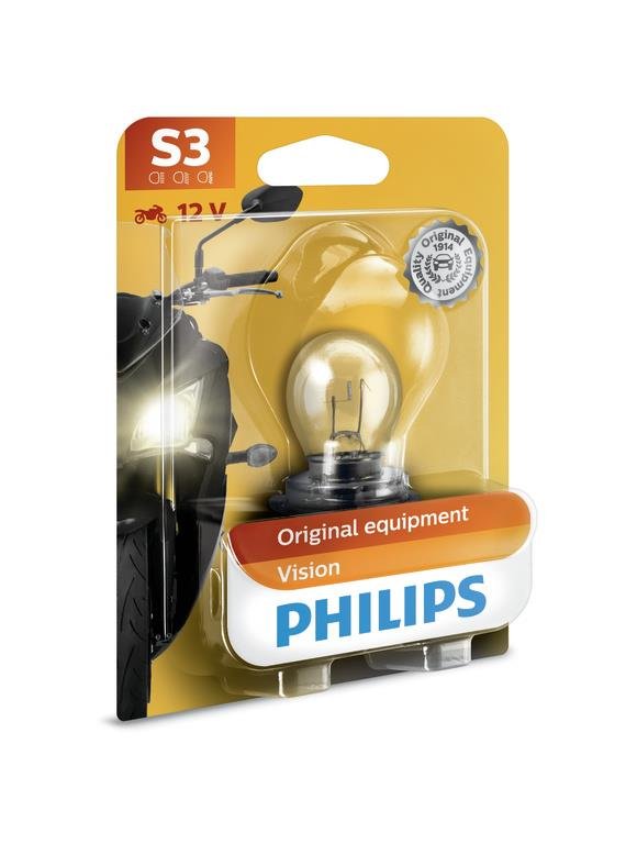 Żarówka PHILIPS S3 Vision moto (1 sztuka)