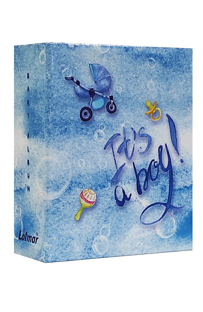 ALBUM kieszeniowy do zdjęć 10x15 cm wsuwane, 304 zdjęcia BABY niebieski