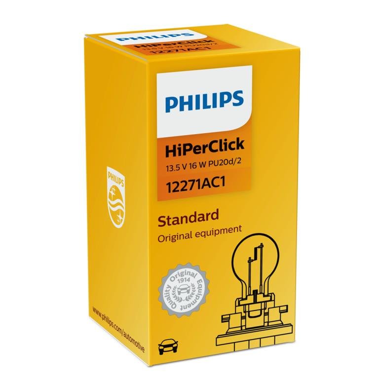 Philips Philips Żarówka PCY16W HyperVision +30% światła 0389654