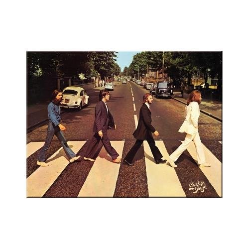 Art Nostalgic 14367 fab4 Abbey Road | retro Magnet | Magnes na lodówkę | Vintage | 6 x 8 cm 14367