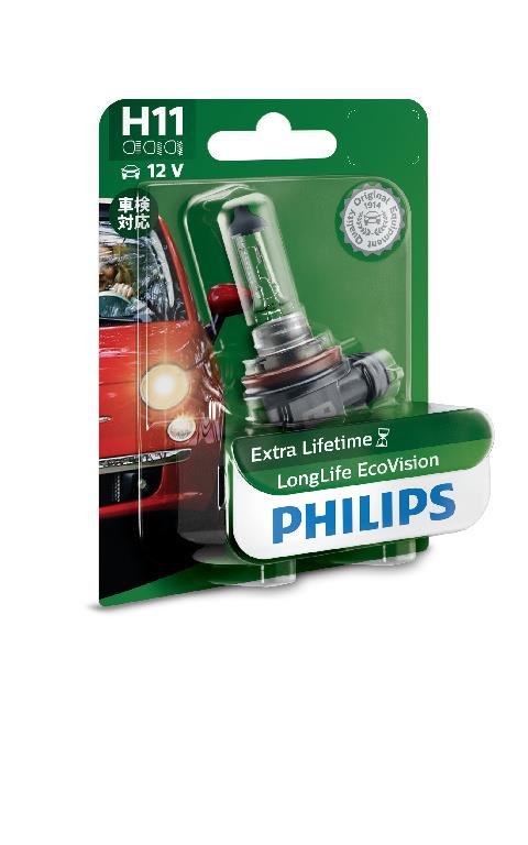 Philips Żarówka H11 EcoVision 12V