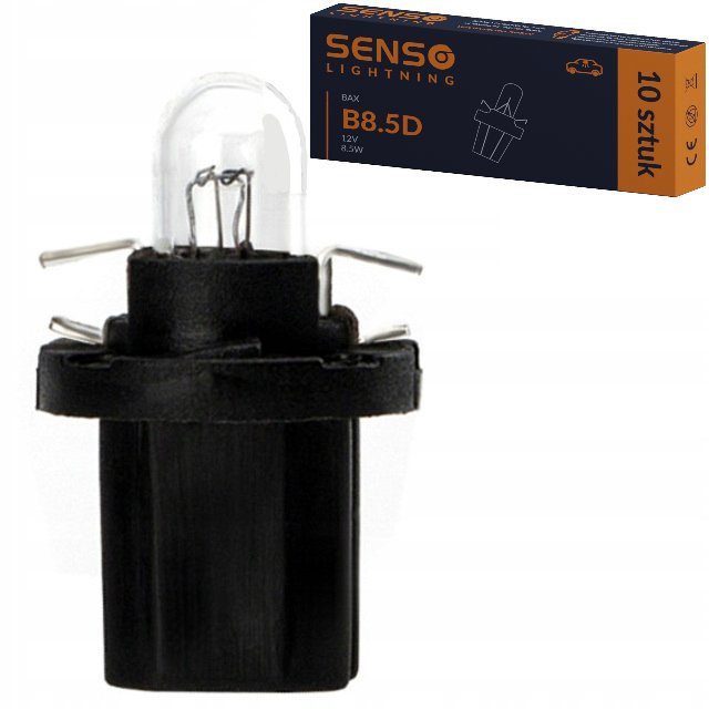 Żarówka samochodowa SENSO B8.5D 12V