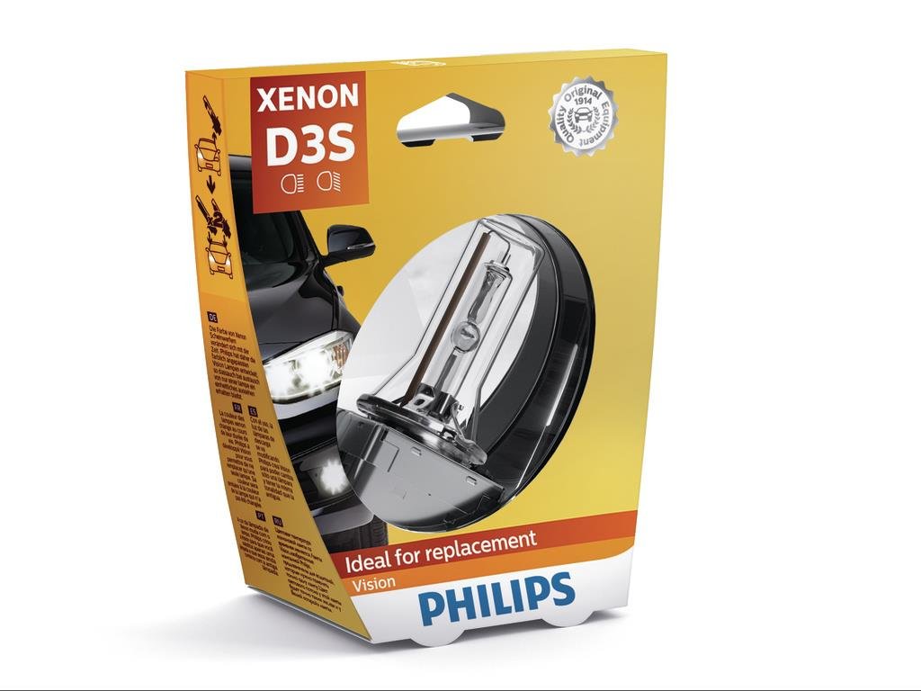Philips 42403 VIS1 Xenon Vision D3S, 1-ER Blister 42403VIS1