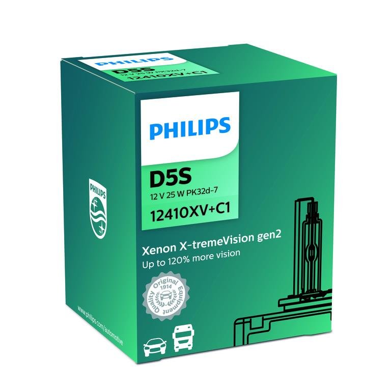 Żarnik ksenonowy PHILIPS D5S X-tremeVision Gen2 (1 sztuka)