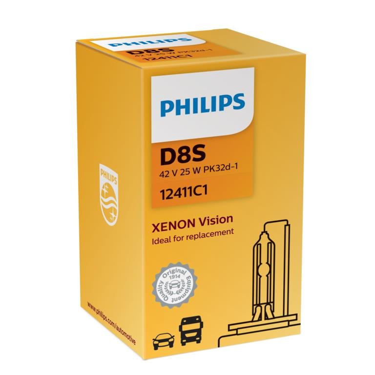 Żarnik ksenonowy PHILIPS D8S Vision (1 sztuka)