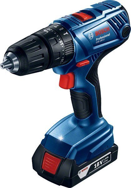 Bosch Wiertarko-Wkrętarka Akumulatorowa Udarowa Gsb 180-Li 2*2.0Ah