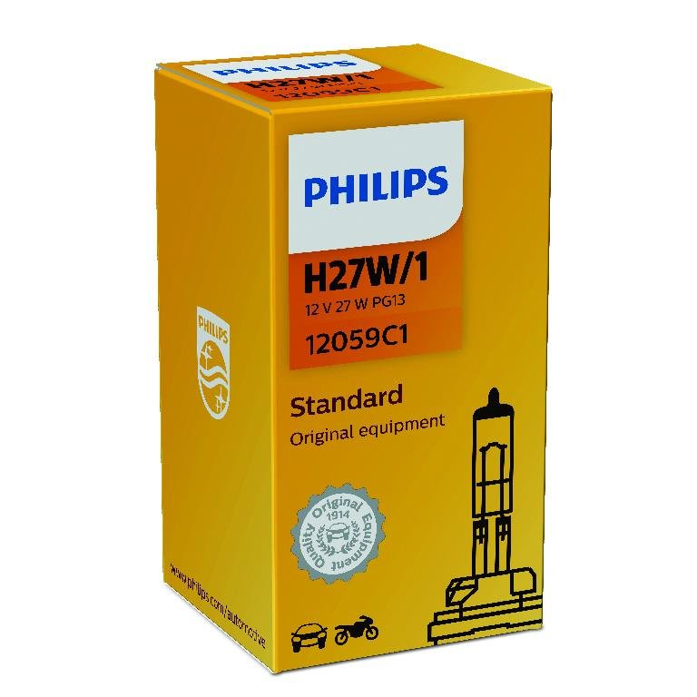 Philips h27 W/1 pg13 kolor hlampe, 1 sztuki 8.71156E+12