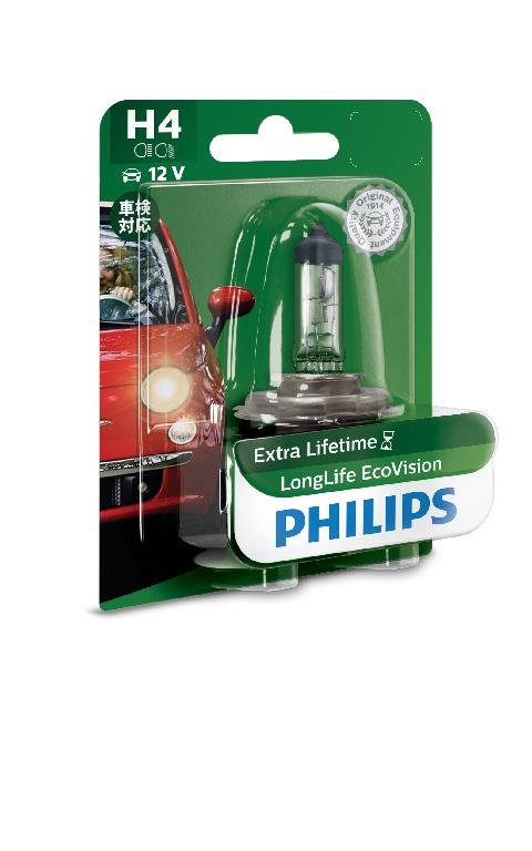 Philips 12342LLECOB1 reflektor lampy H4 Long Life Eco Vision 12342LLECOB1