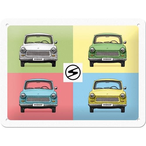 26258 Plakat 15x20 Trabant Pop Art