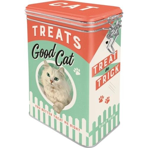 Nostalgic-Art 31107 Animal Club Cat Treats Good Boy, aromat Puszka 31107