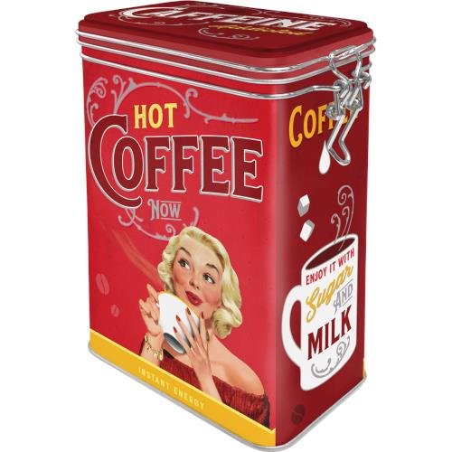31126 Puszka z klipsem Hot Coffee Now